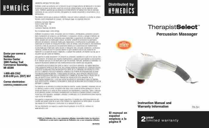 HoMedics Automobile Accessories PA-5H-page_pdf